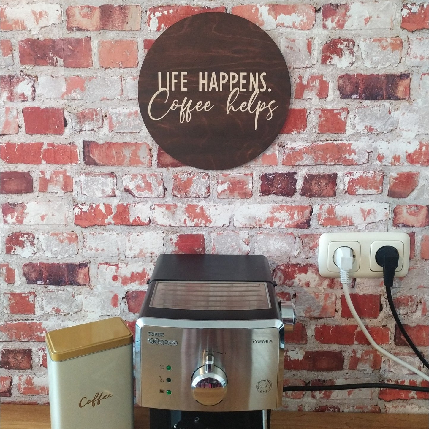 Life happens. Coffee helps.